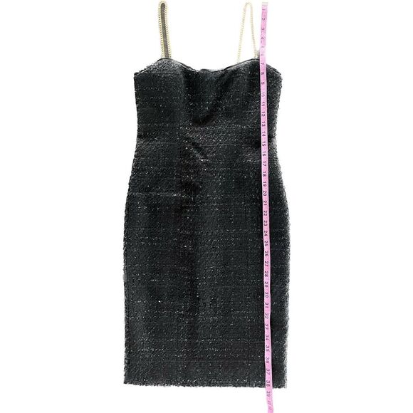 REVOLVE Assignment Devon‎ Black Chain Dress Size S NWT - Picture 9 of 10